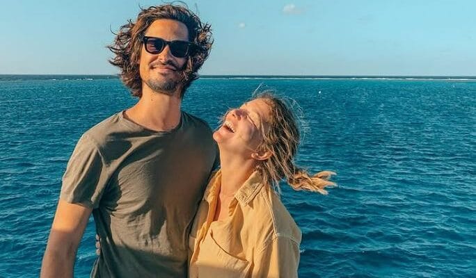 De partner van politiek verslaggever Hannelore Simoens